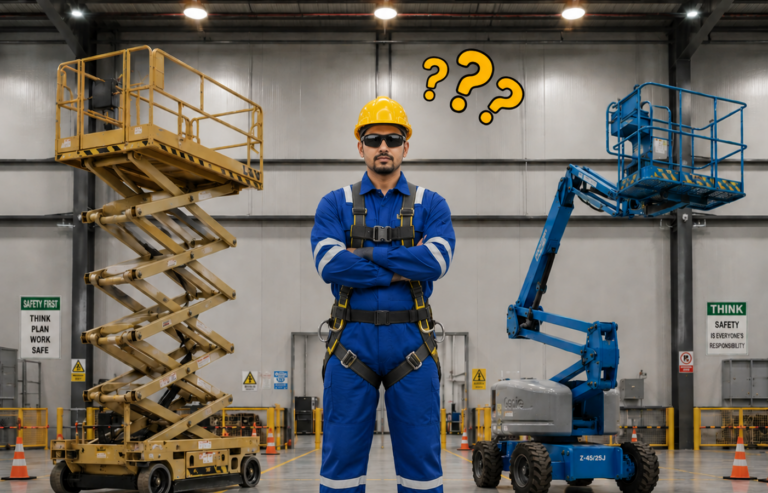 Scissor Lift vs Boom Lift: Which One Do You Actually Need